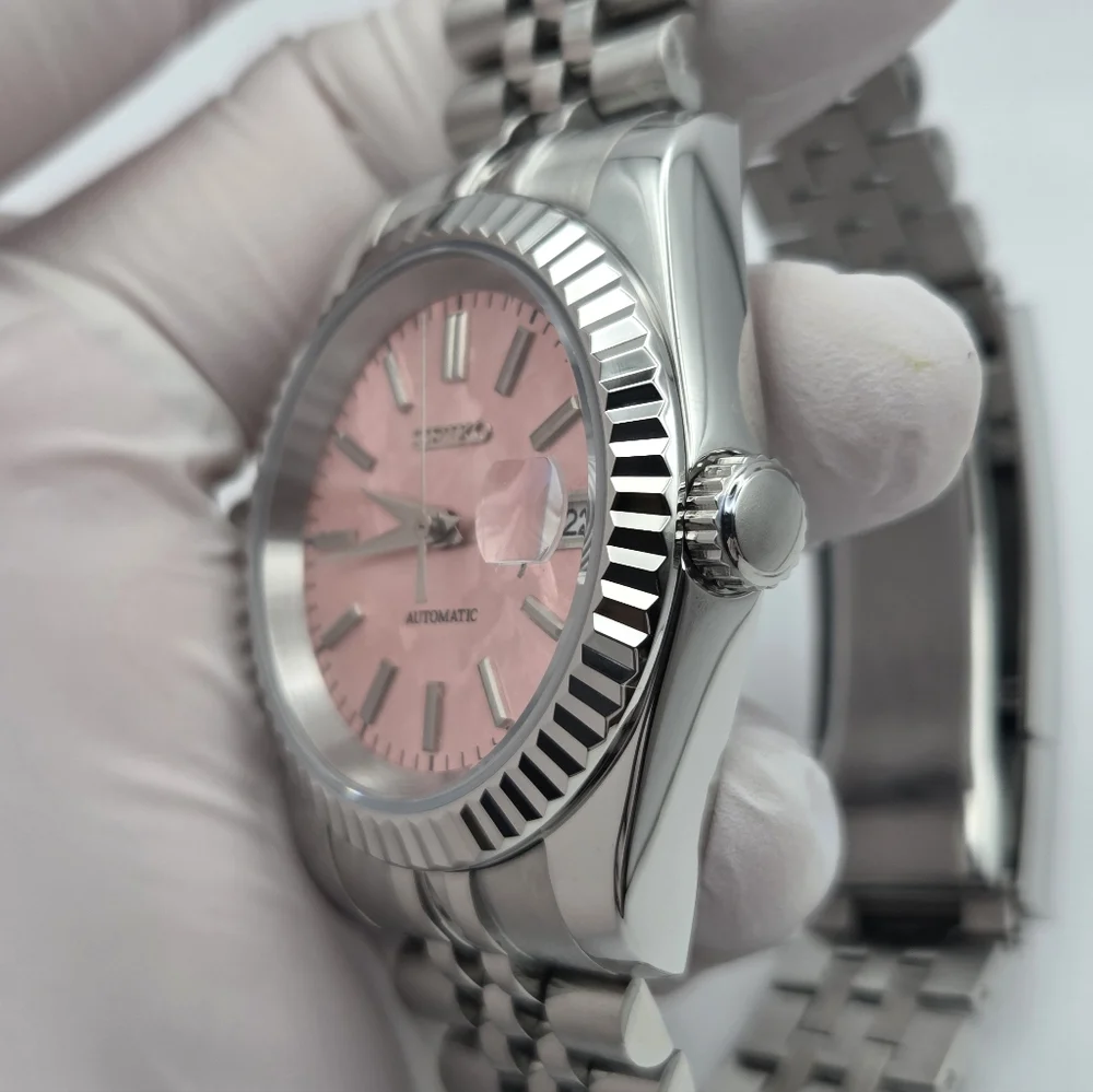 New Seiko Mod 36mm Automatic Watch